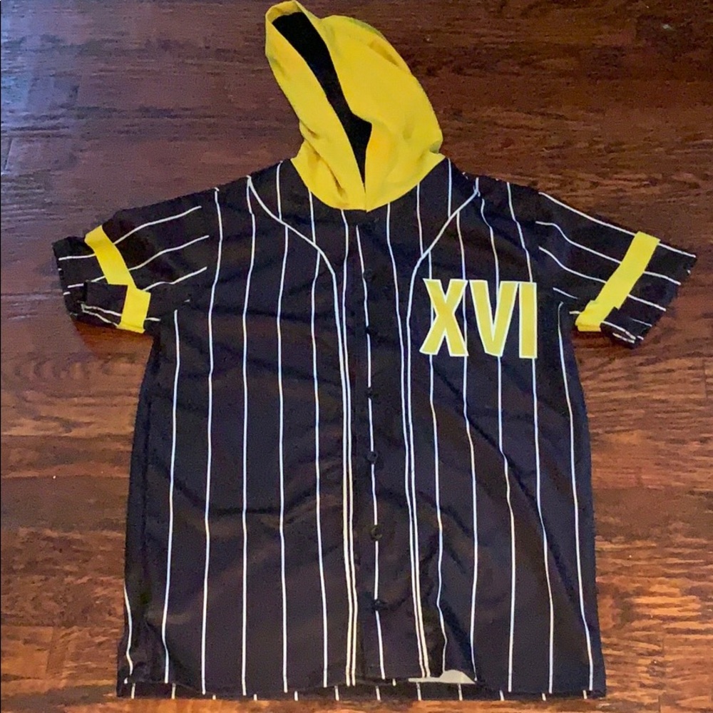 Baseball hoodie jersey